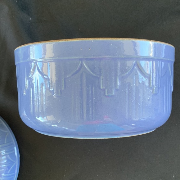 Blue Stoneware Casserole Dish - Picture 7 of 11